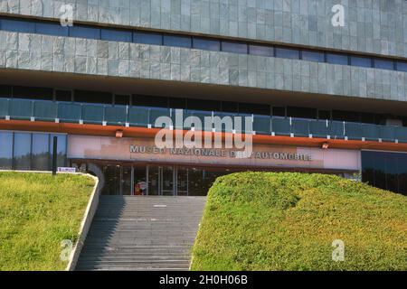 Turin, Piemont, Italien -10-10-2021- das Äußere des Nationalen Automobilmuseums (Museo Nazionale dell'Automobile). Stockfoto