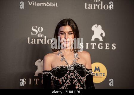 Marta Nieto la actriz brillo en sitges Festival de este año, Festival internacional de Cine fantástico 2021 Stockfoto