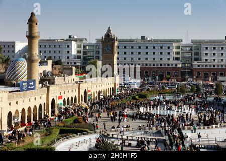 Erbil, Irak. Blick auf den Shar Park. Kredit: MLBARIONA Stockfoto