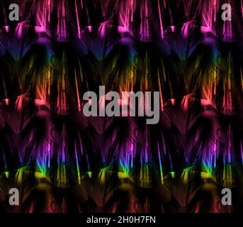 Druck,Textilstoff Druckmuster, Kissen Designs, Kleid Muster Design, Leopard, Camouflage, Zebra-, Barock- und Kombinationsmuster. Stockfoto