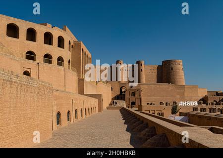 Die Zitadelle von Herat, Herat, Afghanistan Stockfoto