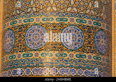 Sonnenaufgang über der Großen Moschee von Herat, Afghanistan Stockfoto