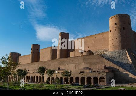 Die Zitadelle von Herat, Afghanistan Stockfoto