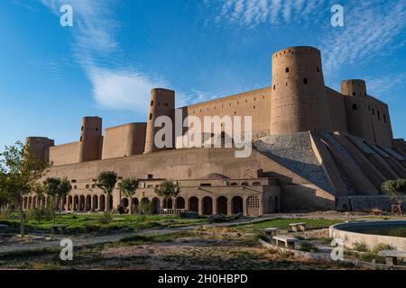 Die Zitadelle von Herat, Afghanistan Stockfoto