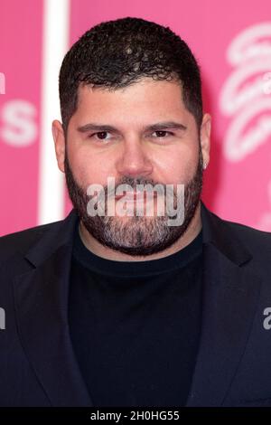 Cannes, Frankreich. Am 12. Oktober 2021 nimmt Salvatore Esposito an der 4. Ausgabe des Internationalen Filmfests der Canneseries in Cannes Teil, am 12. Oktober 2021 in Frankreich. Foto von David Niviere/ABACAPRESS.COM Stockfoto