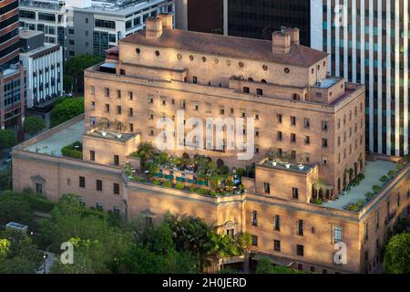 LOS ANGELES, CALIFORNIA, USA - JULI 28 : das California Club Italianische Renaissance Revival Gebäude in Los Angeles Kalifornien am 28. Juli 2011 Stockfoto