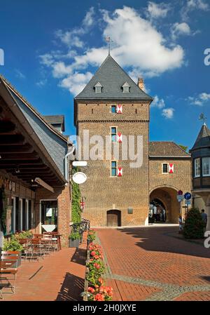 Schelmenturm in Monheim, Deutschland, Nordrhein-Westfalen, Bergisches Land, Monheim am Rhein Stockfoto