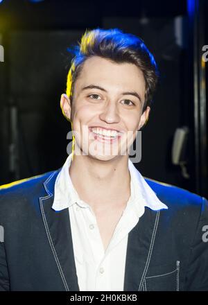 Jordan Luke-Gage nimmt am Tabuwechsel im Brixton House, London, Teil Stockfoto