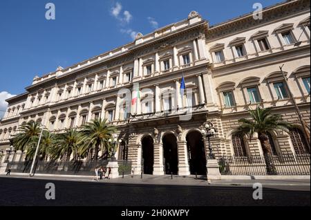 Italien, Rom, Via Nazionale, Banca d'Italia, Bank of Italy Stockfoto