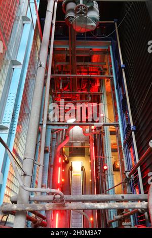 IRLAND .DUBLIN. GUINNESS MUSEUM AUF LAGERBÜHNE 7 IN DER ALTEN BRAUEREI, GEGRÜNDET 1759 Stockfoto