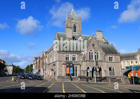 IRLAND. DUBLIN. CHRISTCHURCH CATHEDRAL OF THE HOLY TRINITY GEGRÜNDET 1030 GALERIE INDOOR CATHEDRAL IN DUBLINA MUSEUM OF HISTORY MITTELALTERLICHE STADT Stockfoto