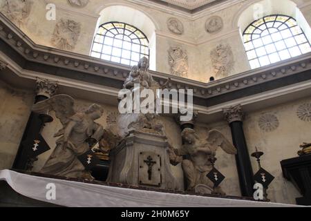 herzogliche Kapelle in der cordeliers-Kirche in nancy in lothringen (frankreich) Stockfoto