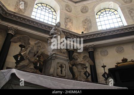 herzogliche Kapelle in der cordeliers-Kirche in nancy in lothringen (frankreich) Stockfoto