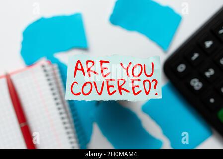 Textzeichen, das anzeigt, ob Sie eine Frage behandelt haben. Konzept Bedeutung Fragen zu zeigen, ob sie eine Versicherung im Beruf oder im Leben hatten Abstract Fokussierung auf Eine einzige Idee Stockfoto