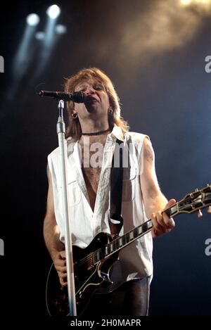 Mailand Italien 1993-03-07 : Live-Konzert von Bon Jovi im Forum Assago Stockfoto