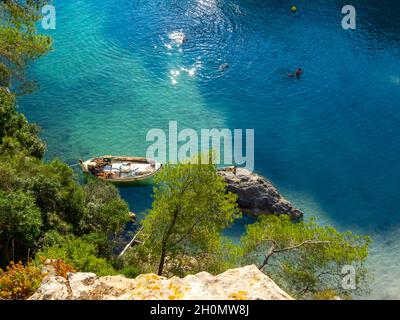 Cala Pi, Maiorca Stockfoto