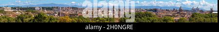 Rom - das Panorama der Stadt. Stockfoto