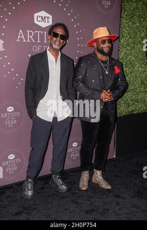 Nashville, USA. 13. Oktober 2021. Teilnahme an der CMT Artist of the Year 2021 am 13. Oktober 2021 in Nashville, Tennessee. Foto: Ed Rode/imageSPACE Kredit: Imagespace/Alamy Live News Stockfoto