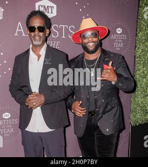 Nashville, USA. 13. Oktober 2021. Teilnahme an der CMT Artist of the Year 2021 am 13. Oktober 2021 in Nashville, Tennessee. Foto: Ed Rode/imageSPACE Kredit: Imagespace/Alamy Live News Stockfoto