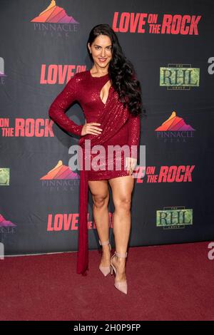 Universal City, CA - 13. Oktober 2021: Zhaleh Vossough besucht Pinnacle Peak Picturs Premiere Film LOVE ON THE ROCK im Universal City Hilton, Universal City, CA am 13. Oktober 2021 Stockfoto