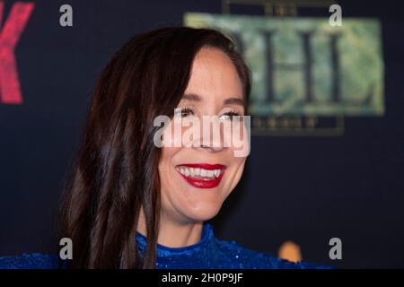 Universal City, CA - 13. Oktober 2021: YAZ Canli besucht Pinnacle Peak Picturs Premiere Film LOVE ON THE ROCK im Universal City Hilton, Universal City, CA am 13. Oktober 2021 Stockfoto