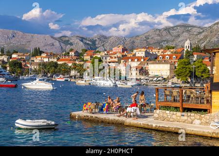 Dubrovnik, Kroatien Stockfoto