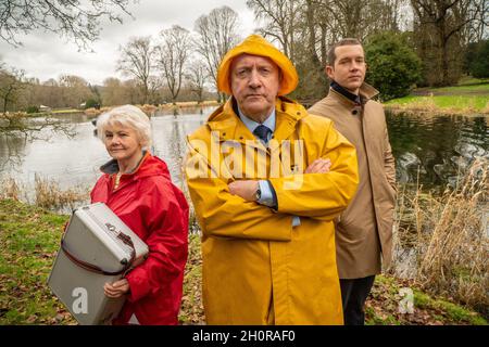 Midsomer-Morde, Glückliche Familien Stockfoto