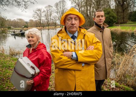 Midsomer-Morde, Glückliche Familien Stockfoto