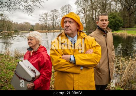 Midsomer-Morde, Glückliche Familien Stockfoto