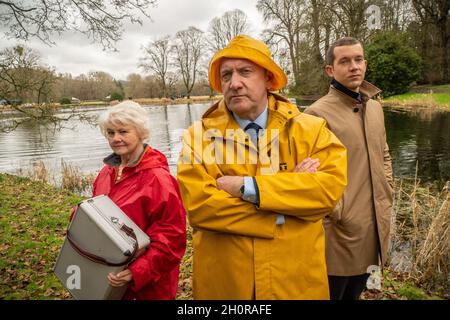 Midsomer-Morde, Glückliche Familien Stockfoto