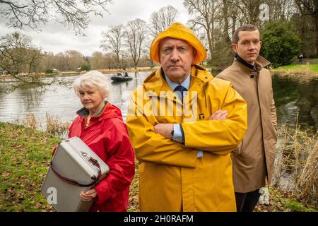 Midsomer-Morde, Glückliche Familien Stockfoto