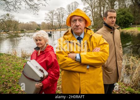 Midsomer-Morde, Glückliche Familien Stockfoto