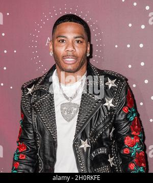 Nashville, USA. Oktober 2021. Nelly nimmt am 13. Oktober 2021 an der CMT Artist of the Year 2021 in Nashville, Tennessee, Teil. Foto: Ed Rode/imageSPACE/Sipa USA Kredit: SIPA USA/Alamy Live News Stockfoto