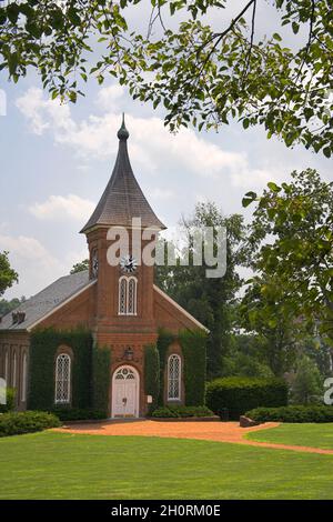 Kapelle auf dem Gelände der washington und lee Universität in lexington virginia Stockfoto