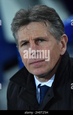 Leicester City Manager Puel Stockfoto