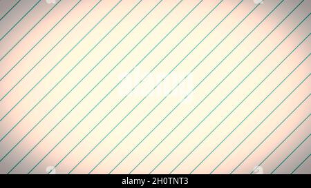 Abstrakte schräge Linien grün und weiß Übergang Hintergrund. Stockfoto
