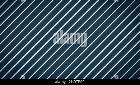 Abstrakte schräge Linien blau und weiß Übergang Hintergrund. Stockfoto
