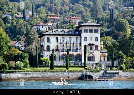Villa La Placida, San Giovani, Bellagio, Comer See, Italien Stockfoto