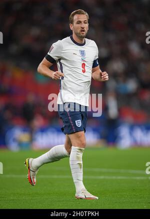 England gegen Ungarn - FIFA Fußball-Weltmeisterschaft 2022 - Europameisterschaft - Gruppe I - Wembley-Stadion der englische Harry Kane während des Spiels im Wembley-Stadion. Bildnachweis : © Mark Pain / Alamy Live News Stockfoto