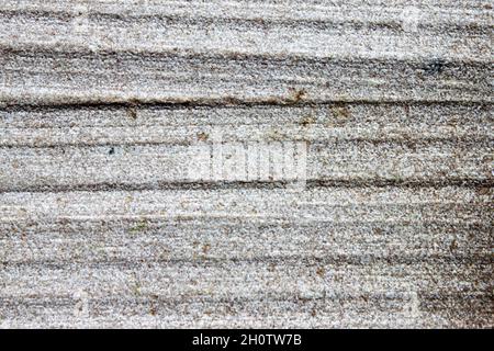 Nahaufnahme einer Sandsteinoberfläche Stockfoto