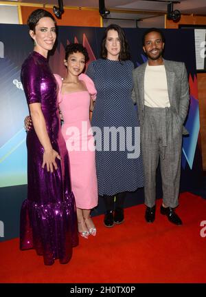 Foto muss gutgeschrieben werden ©Alpha Press 078237 10/10/2021 Rebecca Hall Ruth Negga Margot Hand und Andre Holland bei der Europa-Premiere während des BFI London Film Festival 2021 in London Stockfoto