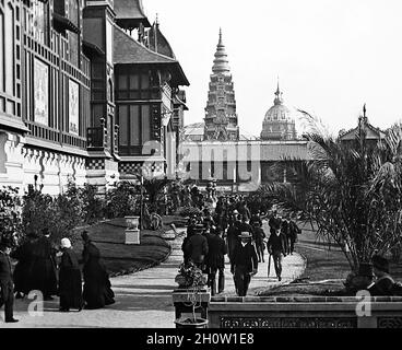 1889 Exposition Universelle, Paris, Frankreich Stockfoto