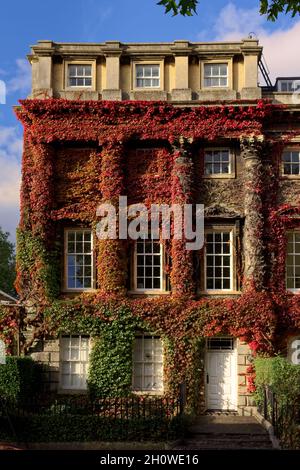 Herbst im Bad Stockfoto