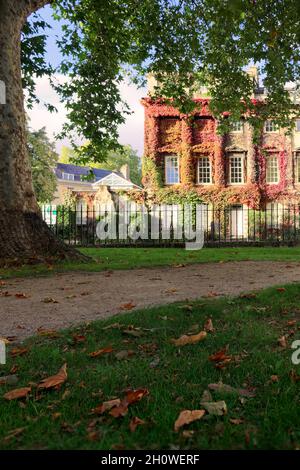 Herbst im Bad Stockfoto