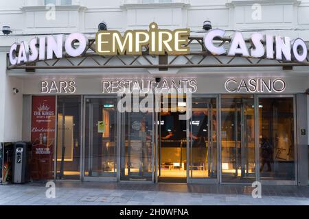 EMPIRE Leicester Square London Großbritannien Stockfoto