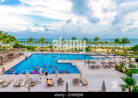 Hotel Riu Palace Costa Mujeres, Mexiko Stockfoto