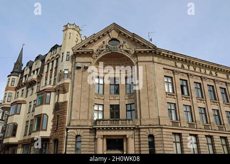 Latvia Radio Gebäude am Dome Platz in Riga Stockfoto