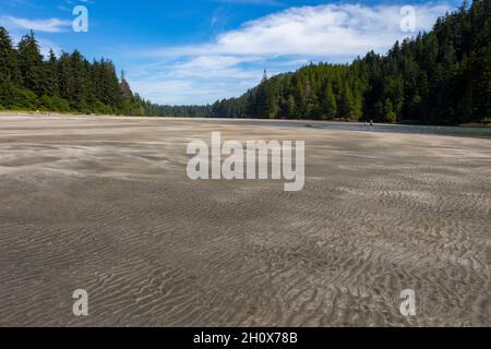 St. Josef Beach, Cape Scott Provincial Park, Vancouver Island, British Columbia, Kanada Stockfoto