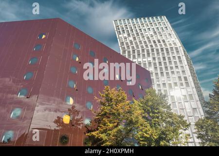 Dancing Towers Complex auf der Reeperbahn in Hamburg Stockfoto
