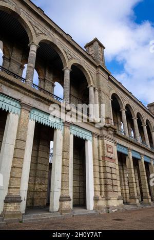 Alexandra Palace, ein Unterhaltungs- und Sportort, bekannt als The People's Palace' und Ally Pally, London, Großbritannien Stockfoto